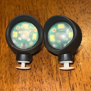 Shoe Charm Headlights - NWT - Black